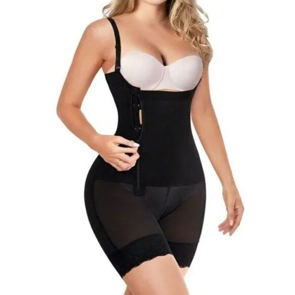 WOMEN'S Waist Trainer Bodysuit, Butt Lifter Panty - Picture 1 of 7